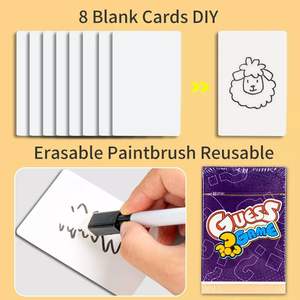 Interesante juego de adivinanzas Pregunta rápida Soy yo Juego de mesa Novedad <span class=keywords><strong>Gadgets</strong></span> <span class=keywords><strong>para</strong></span> niños <span class=keywords><strong>Padres</strong></span> Divertido 'Who' Concepto de adivinanzas - Product Image 5