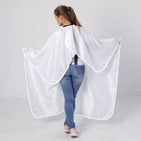 Capes de barbier en sublimation, cape de coupe de cheveux, cape de salon de coiffure, cape de coiffure blanche