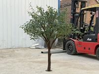 Árbol de Cerezo Artificial con Protección UV para Exteriores, Decoración Ecológica para Bodas, Navidad y Otoño, en Maceta de Plástico de 1.5m