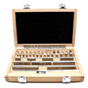 मीट्रिक आयताकार गेज ब्लॉक परिशुद्धता उपकरणों के लिए उच्च परिशुद्धता पहनने के लिए प्रतिरोधी स्टेनलेस स्टील कैलिब्रेशन उपकरण - Product Image 1