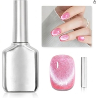Nouvelle Arrivée 2026 : Gel Ongles Multicolore Effet Œil de Chat, Gel UV Non Toxique, Manucure Tendance Très Vendue pour Salons de Beauté