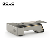 Nouveau mobilier de bureau moderne, dernières conceptions de bureaux, bureau de direction pour PDG, bureau en L pour manager, mobilier commercial