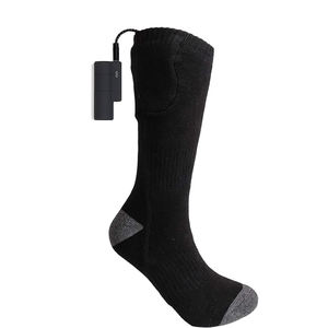 Meias Térmicas Elétricas Aquecidas de Baixa Voltagem USB de Algodão para Diabéticos - Product Image 1