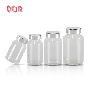 Botellas de pastillas de 100ml, 120ml, 150ml, cápsula de plástico transparente para mascotas, botella de plástico vitamínica con tapa de aluminio - Product Image 4