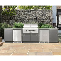 Meuble de cuisine extérieur étanche sur mesure – Armoires de cuisine complètes pour extérieur