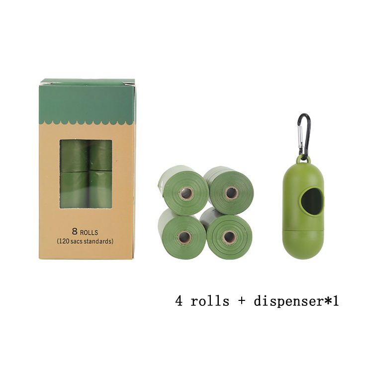 4 rolls + dispenser*1 green