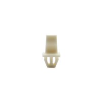 Loquet autobloquant en plastique à poussoir pour portes de réfrigérateurs et boîtes d'accoudoirs, clip de fixation pour châssis et boîtes de distribution
