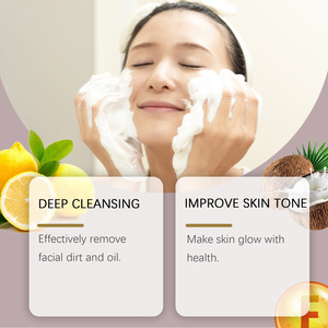Espuma Facial de Coco con Colágeno y Aceite de Coco, Limpia Profundamente los Poros, Refresca e Hidrata, Sin Silicona ni Parabenos, para Todo Tipo de Piel - Product Image 2