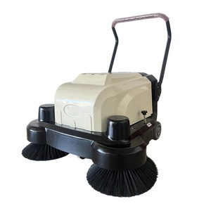 High Quality <b>Electric</b> Push Road <b>Sweeper</b> Hand <b>Sweeper</b> Design with 1 Year Warranty New Condition Core Component Motor - Product Image 1