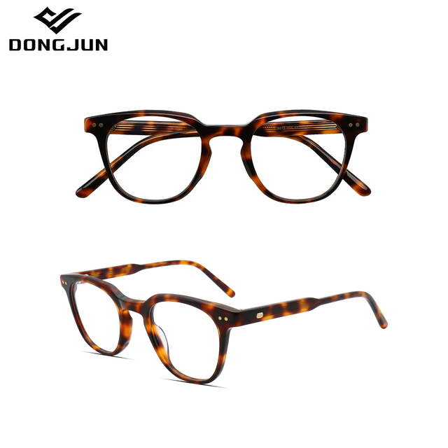 Luxury Brand Design Round Floral Pattern Unisex Acetate Polarized Sunglasses