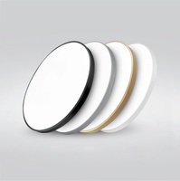 Plafonnier LED rond moderne à intensité variable, ultra fin, 18W 24W 40W 72W, pour intérieur, chambre, salon