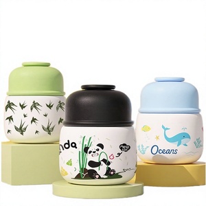 Mug isotherme sous vide en acier inoxydable 316 pour aliments pour bébés, portable pour le camping - Product Image 1