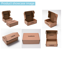 Boîte d'emballage personnalisée avec logo imprimé, boîte en carton ondulé pour le transport, boîte cadeau, boîte pour la vente par correspondance, boîte en papier