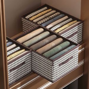 Organizador de Ropa Plegable de Tela No Tejida, Caja de Almacenamiento para Ropa, Pantalones y Jeans, Venta al Por Mayor - Product Image 4