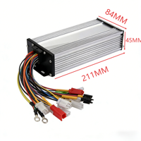 Contrôleur de moteur CC sans balais universel de haute qualité 800W-1200W 36V 48V 60V 72V 15 tubes pour vélo électrique, scooter, moto