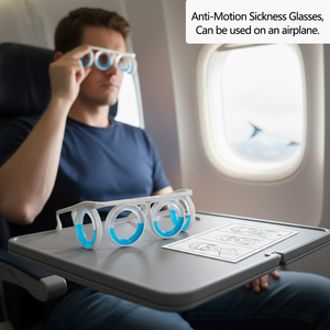 Lunettes anti-mal des transports modernes <span class=keywords><strong>en</strong></span> plastique pour soulager les nausées <span class=keywords><strong>en</strong></span> voiture, <span class=keywords><strong>en</strong></span> bateau ou <span class=keywords><strong>en</strong></span> avion - Product Image 3