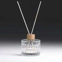 Bouteilles diffuseurs de parfum en verre personnalisées en usine, 50 ml à 300 ml, carrées, logo personnalisé, couleur disponible, durables, écologiques, toutes saisons