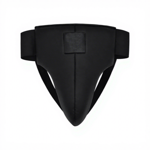 Protection de l'aine respirante en PVC et cuir, personnalisable avec logo, pour Muay Thai, MMA, Taekwondo, arts martiaux, entraînement professionnel – Offre Spéciale - Product Image 1