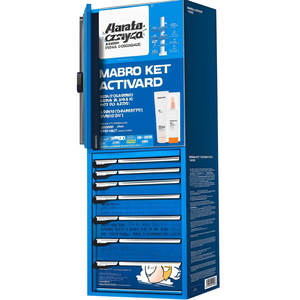 Fami Master Key Comfort C0-Eh=36X27 <b>Drawer</b> Cabinet 7 <b>Drawers</b> L714 D598 H2000 Blue Ral5012 <b>Tool</b> Storage - Product Image 2