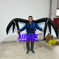 Costume de dragon gonflable Offre Spéciale costume gonflable de Dragon Year avec des ailes