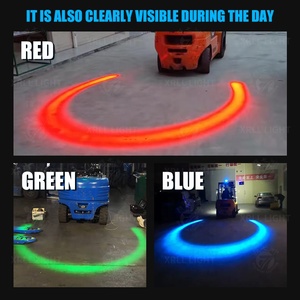 ไฟสัญญาณเตือนอเนกประสงค์สำหรับรถบรรทุกและยานพาหนะ  สีแดงและสีน้ำเงิน  กำลังไฟ 18 วัตต์ - Product Image 4