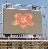 Su Geçirmez Açık Hava Sabit Led Ekran Video Duvarı P3.91 Dijital Reklam Panosu Tabela Paneli Boyutu 1000x1000mm