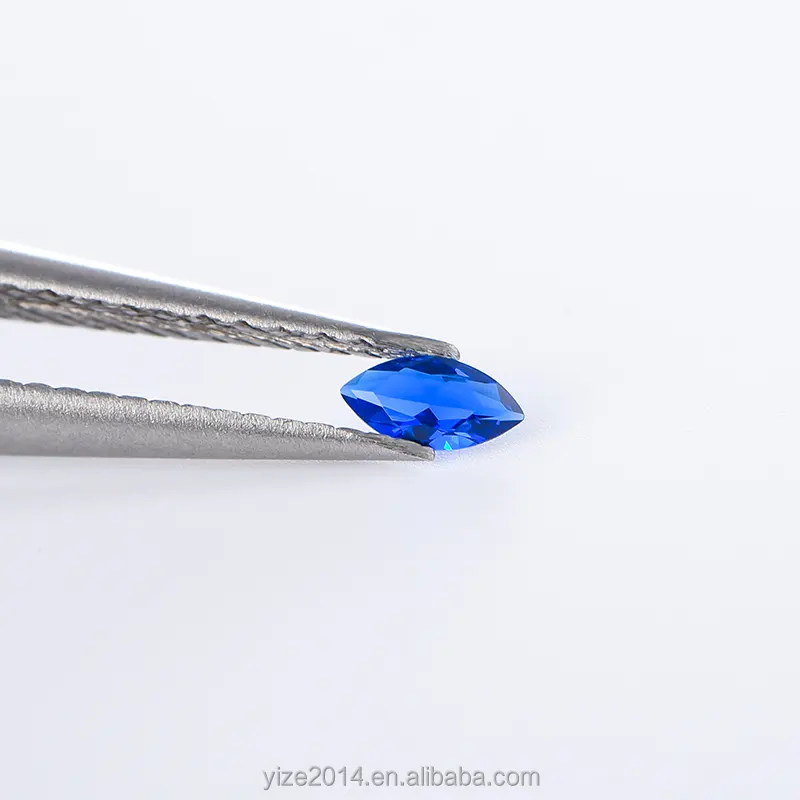 Новое поступление, высококачественные незакрепленные драгоценные камни, нано-драгоценные камни с синей огранкой