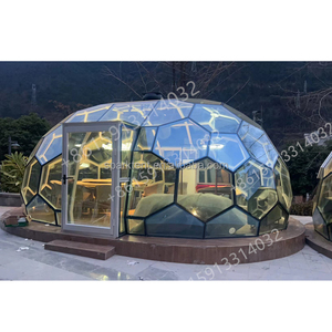 Tente Prix d'usine pas cher <span class=keywords><strong>Camping</strong></span> <span class=keywords><strong>Serre</strong></span> Ovale Verre Géo Dôme Maison <span class=keywords><strong>Grand</strong></span> Dôme Géodésique Tentes à vendre - Product Image 2