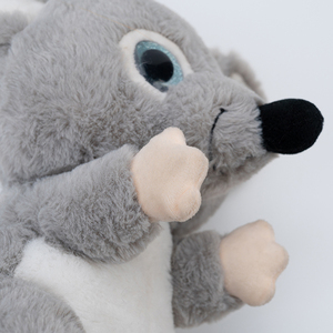Nuevo diseño ratón rata suave <span class=keywords><strong>Peluche</strong></span> de juguete de <span class=keywords><strong>peluche</strong></span> grandes ojos brillantes gris y blanco ratón de <span class=keywords><strong>peluche</strong></span> de juguete - Product Image 5