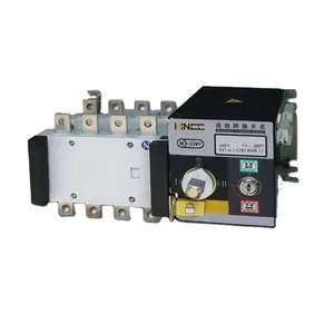 Interruptor de transferencia automática 100A, ATS, 4 P, 3 fases, para generador, 63A, PC, clase, uso doméstico, 160A, 4 polos, interruptor de cambio automático