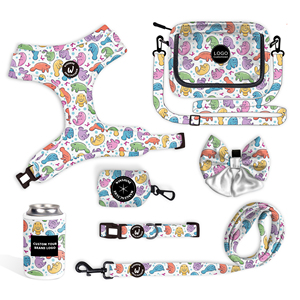 Neueste beliebte Halsband leine für Hunde geschirr passende Mode tasche Outdoor Walking <span class=keywords><strong>Pet</strong></span> mit Dosen kühler - Product Image 3