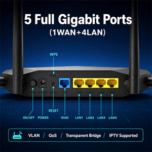 <span class=keywords><strong>Router</strong></span> WIFI6 AX1800 Usado, 1GE WAN+4GE Gigabit, 2.4G 5G Inalámbrico de Doble Banda, <span class=keywords><strong>Router</strong></span> WIFI 6 Inteligente con Chip BCM, <span class=keywords><strong>Tplink</strong></span> - Product Image 1