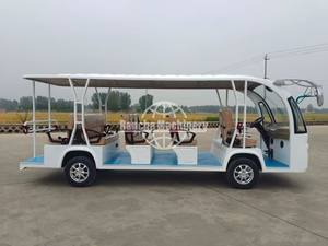 Bus touristique électrique 11 sièges Mini Bus sans batterie et climatiseur voiture avec porte 4kw fabriqué en Chine - Product Image 6