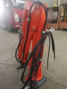 DC12V elektrischer 1 t Mini-Hydraulik-Klappheber für 5 m Pickup-Lkw montierter Lift-Kran hergestellt in China - Product Image 2