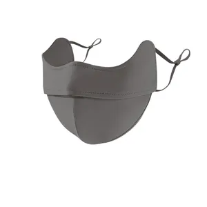 新款半面罩呼吸器面部带鱼骨夏季面罩respir UPF50 + 防紫外线防尘面罩