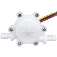 Mini capteur de débit d'eau Pom matériel capteur de contrôle du débit d'eau capteur de débit d'eau magnétique mètre bon prix de sur mesure