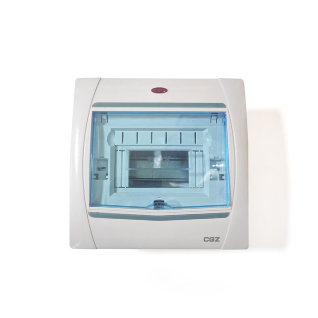 Din Rail Distribution Box Electrical Plastic Power Distribution Box