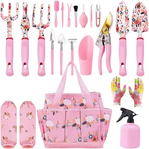 Conjunto de ferramentas de jardinagem, ferramentas de jardinagem diy, tesouras de poda rosa, conjunto de ferramentas para jardim