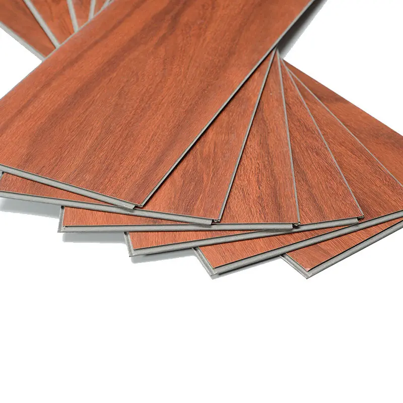 Easy Artificial Installation Commercial 5mm SPC Flooring Wood