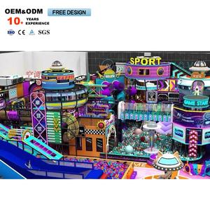 Aire de jeux en <span class=keywords><strong>plastique</strong></span> intérieure de haute qualité pour enfants avec carrousel de boules océaniques pour les écoles et les centres commerciaux - Product Image 2