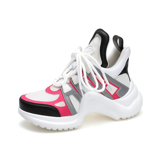 Chaussures Femmes Tendances Hot Shoes Thick Lace Trendy Mujer Sneakers Casual Shoes - Product Image 3