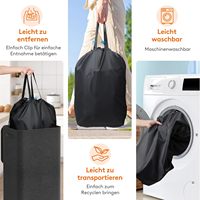 Grand conteneur de collecte de bouteilles de dépôt de 100l avec trou sac de bouteille de salle de stockage de cuisine