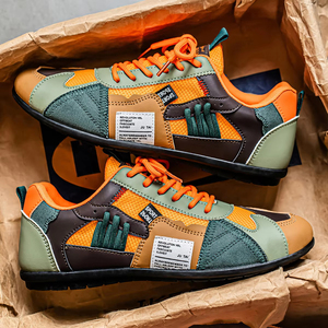 Chaussures décontractées tendance pour hommes, à lacets, confortables, pour la randonnée en plein air, le sport de rue, baskets - Product Image 5