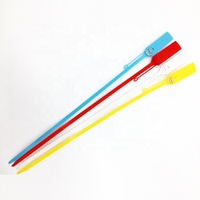 HBYT YT-PS607 Scellé de sécurité en plastique PP et acier inoxydable pour transport, avec mécanisme de serrage à tension, numéro de série chinois, couleur