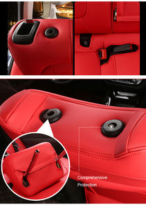 อุปกรณ์เสริมหนัง Nappa หรูหรา ตัดเย็บพอดีสำหรับรถยนต์ Lexus LS Series ปี 2004-2024 ชุดหุ้มเบาะหน้าหลังกันน้ำ - Product Image 5