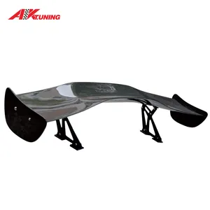 Universal racing tuning fließheck auto schwarz carbon fiber hinten drift stamm spoiler flügel für autos