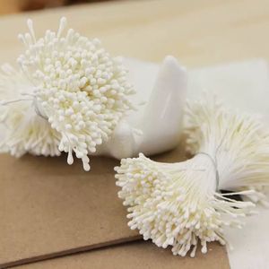 Accesorios de estambre de flores con gradiente DIY, cabezales de algodón mate tipo fósforo para hacer pulseras, varios colores disponibles - Product Image 3