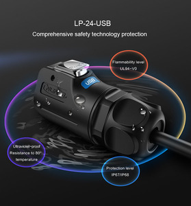 Cnlinko Điện Không Thấm Nước Nam Nữ Chế Độ Kép Tín Hiệu Lp24 Kết Nối Sợi Quang IP68 Kết Nối - Product Image 6