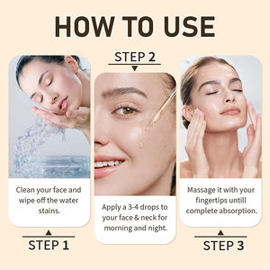 Sérum Visage de Marque Privée <span class=keywords><strong>Alpha</strong></span> Arbutine <span class=keywords><strong>2</strong></span> % Acide Hyaluronique <span class=keywords><strong>HA</strong></span> Biologique Éclaircissant Anti-Taches Brunes et Anti-Rides - Product Image 6