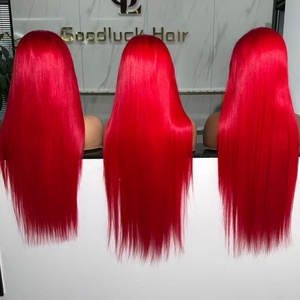 Parrucche Ricci Frontali in Pizzo HD Trasparente, Colorate, in Capelli Umani Vergini Vietnamiti Grezzi, Senza Colla, con Mèches e Pre-Piumate - Product Image 4